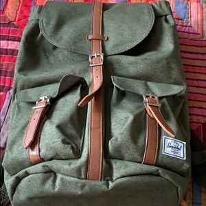 Army Green Herschel backpack (Dawson Backpack)